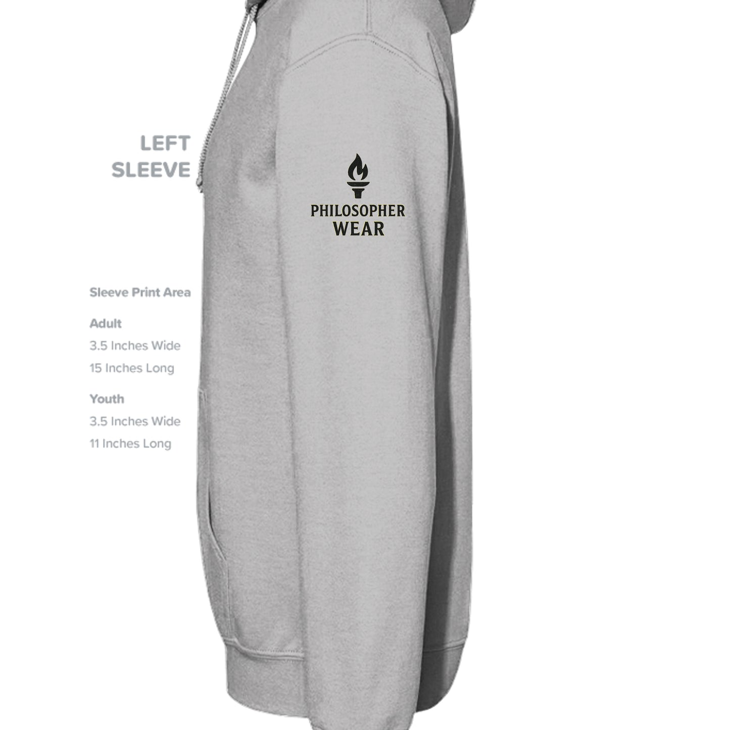 Grey Heather - IND5000P - SLEEVE_LEFT