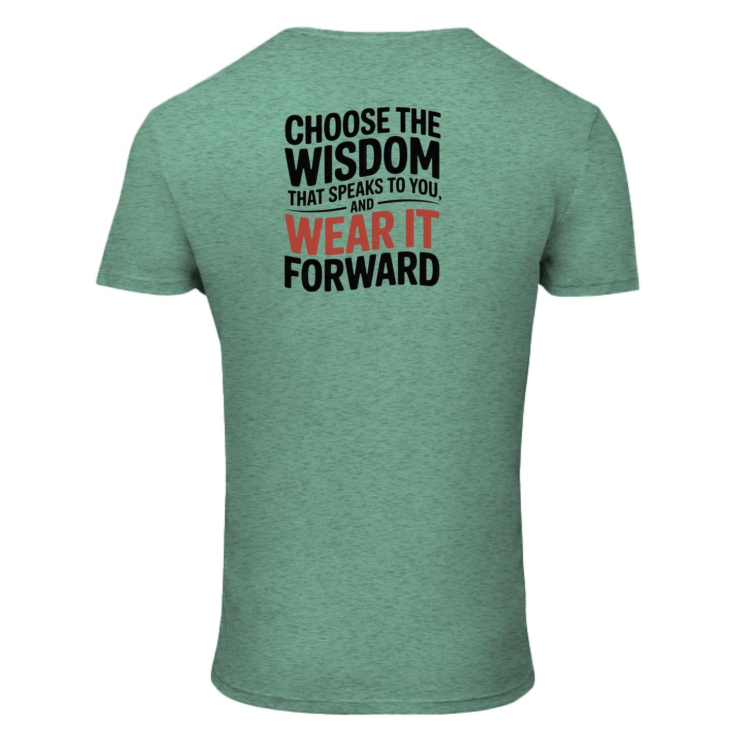 GREEN TRIBLEND - BACK