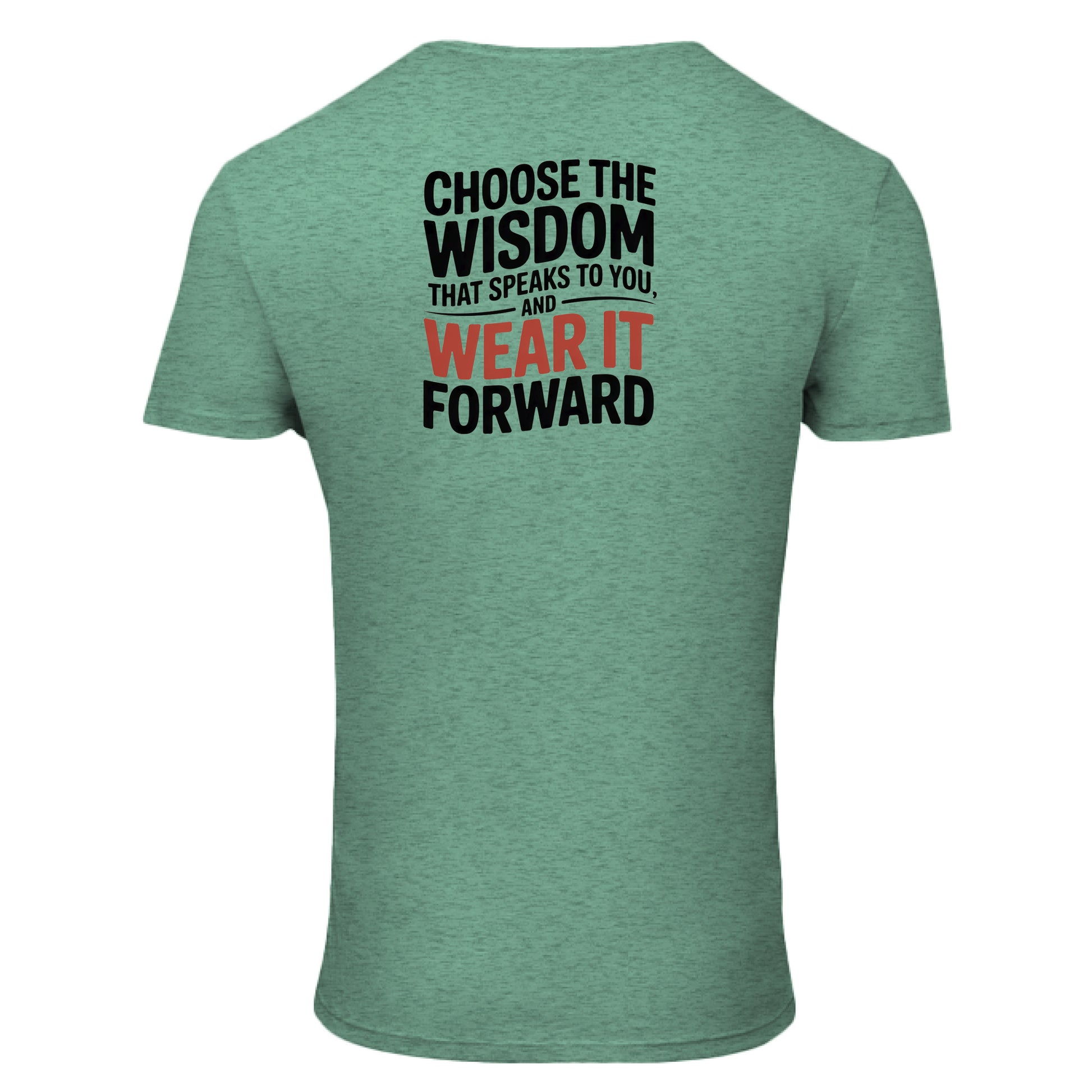 GREEN TRIBLEND - BACK