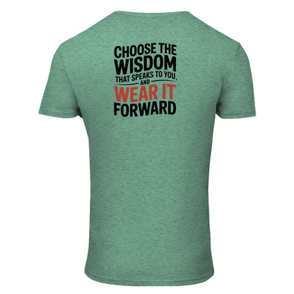 GREEN TRIBLEND - BACK