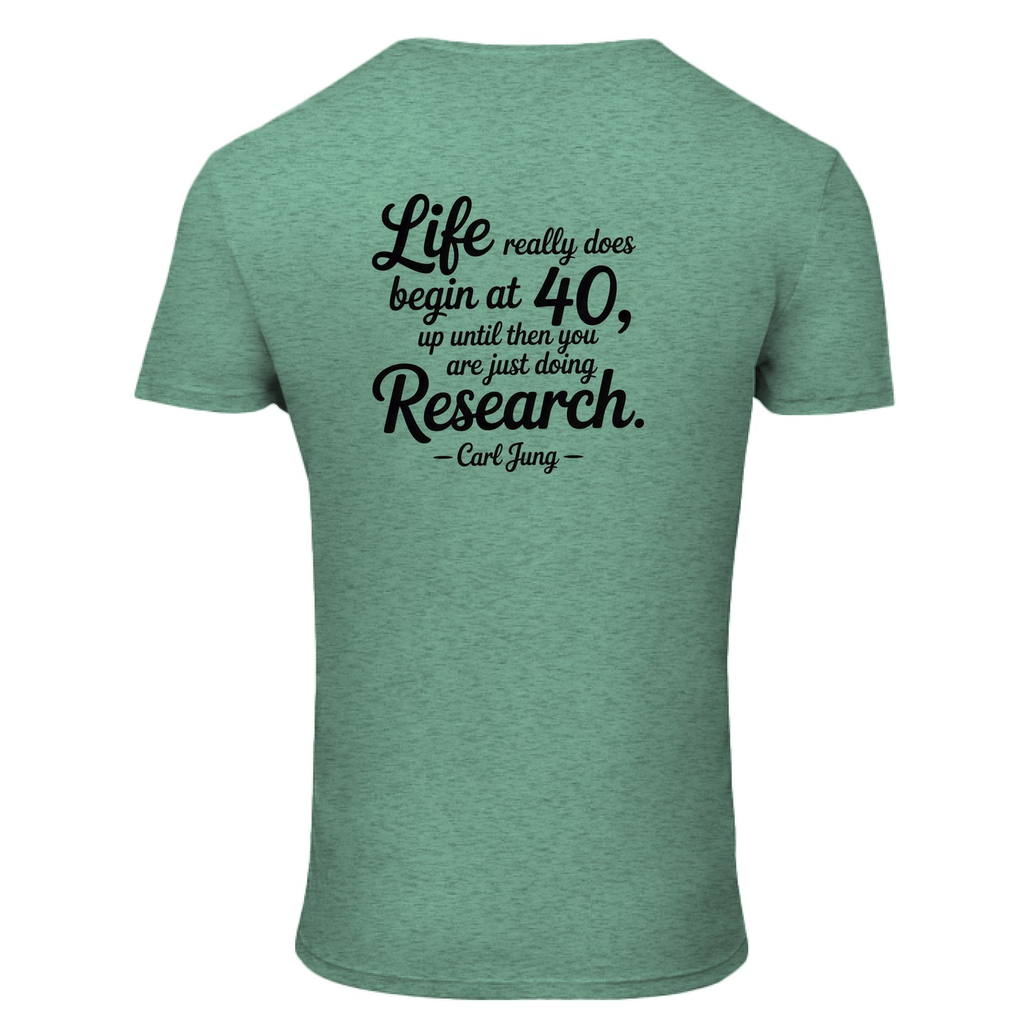 GREEN TRIBLEND - BACK