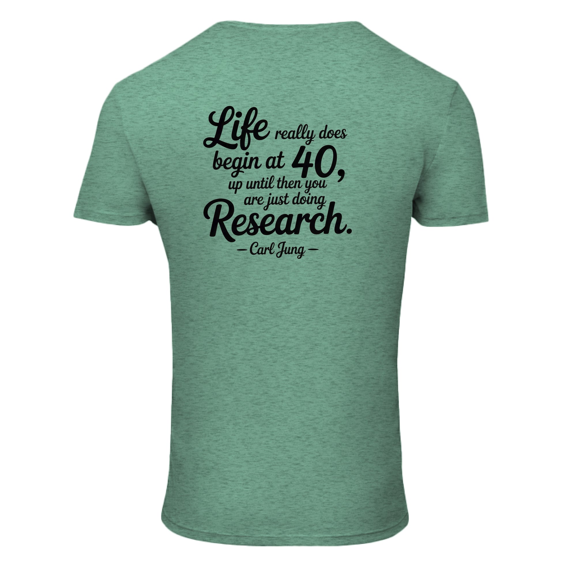 GREEN TRIBLEND - BACK