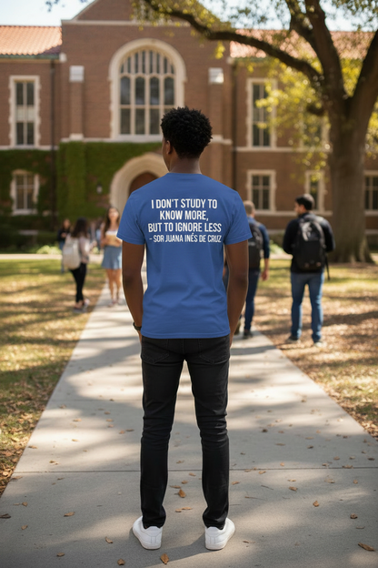 Sor Juana Tee - Close Crop Back View